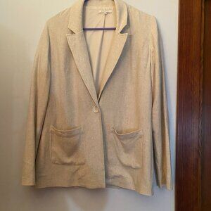Off-White Linen/Viscose Blazer
